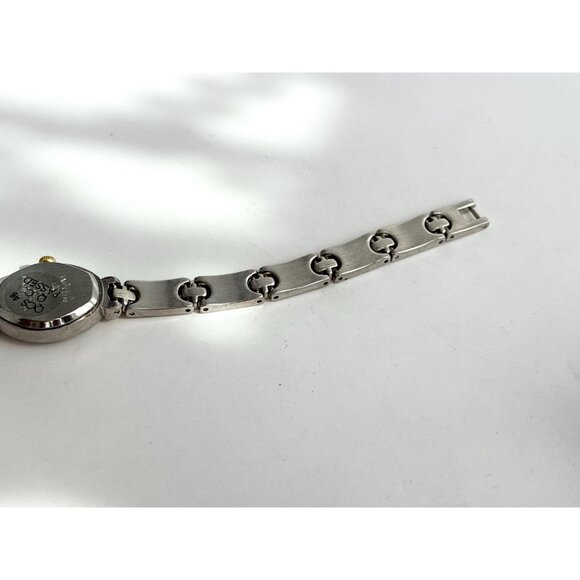 LA Express Dual Toned  Bracelet Ladies Vintage Wristwatch - 18mm - WORKS! - Picture 9 of 11